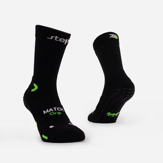 Match Stepl Antirutsch-rugbysocken Schwarz