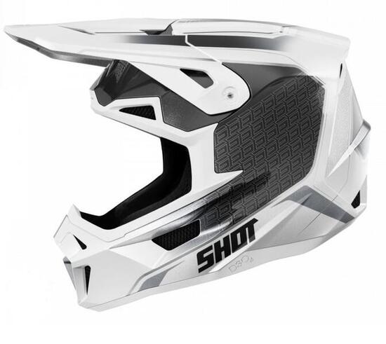 Shot Lite Casco Integrale MTB/BMX Nero Bianco Adulto