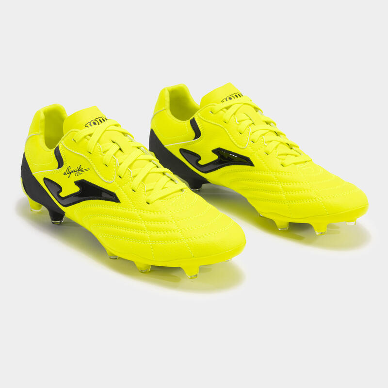 Pantofi sport Joma AGUILA CUP 2411 FG, Galben Fluo/Negru, 42