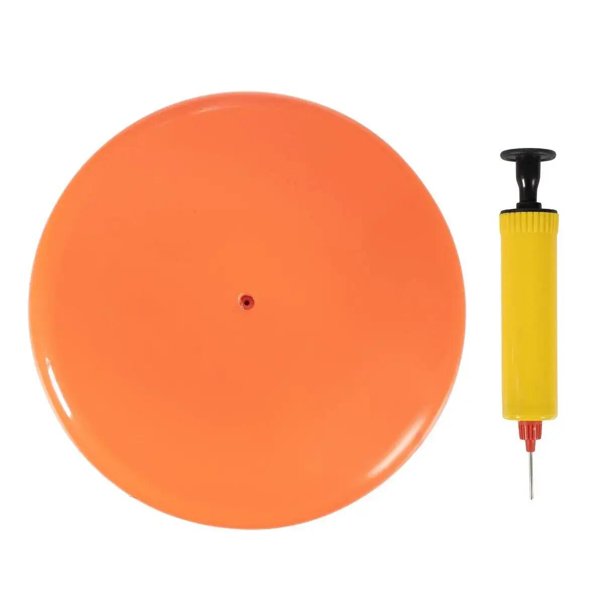 Semisfere fitness in PVC 16 cm arancioni Mini Balance Pods 2/4
