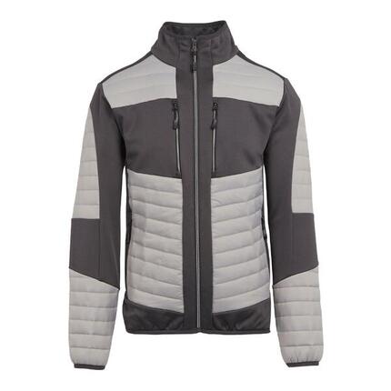 Veste Hybride EVOLVE Homme (Cendre / Noir)