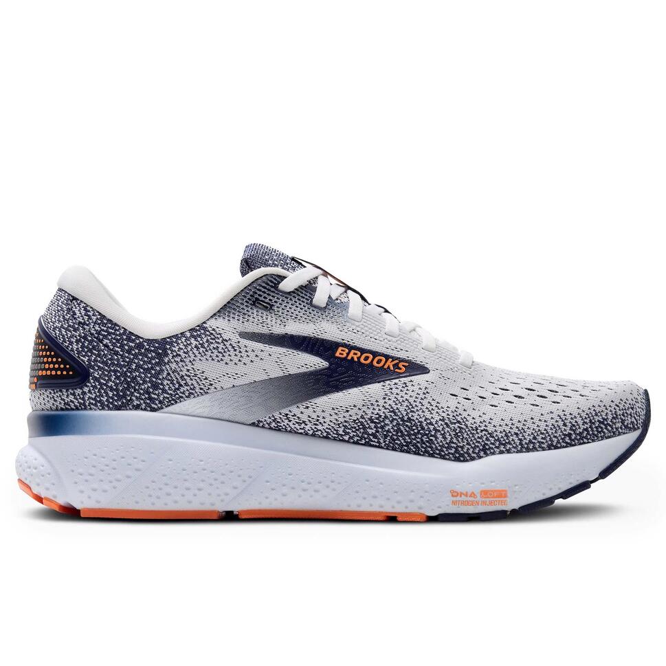 Chaussures De Course Brooks Femme Taille 7 - Occasion - Modèle Runem Gris Fantôme/carpe