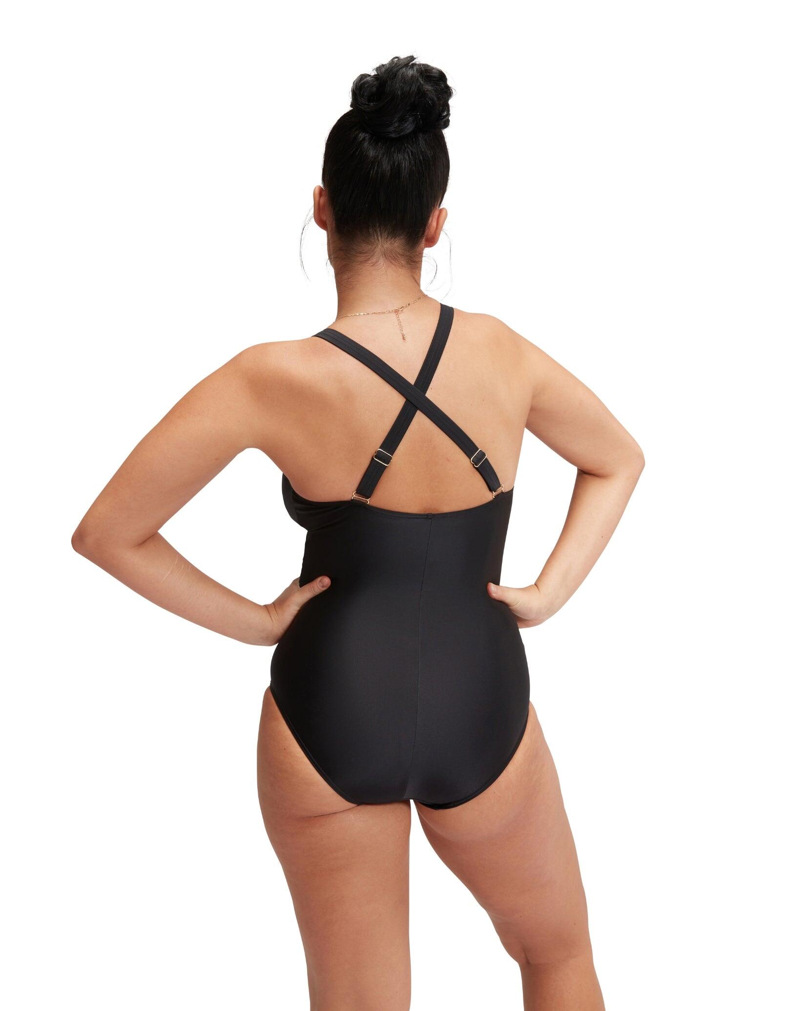 Badeanzug, mit V-Ausschnitt, Damen Speedo Eco 2/5