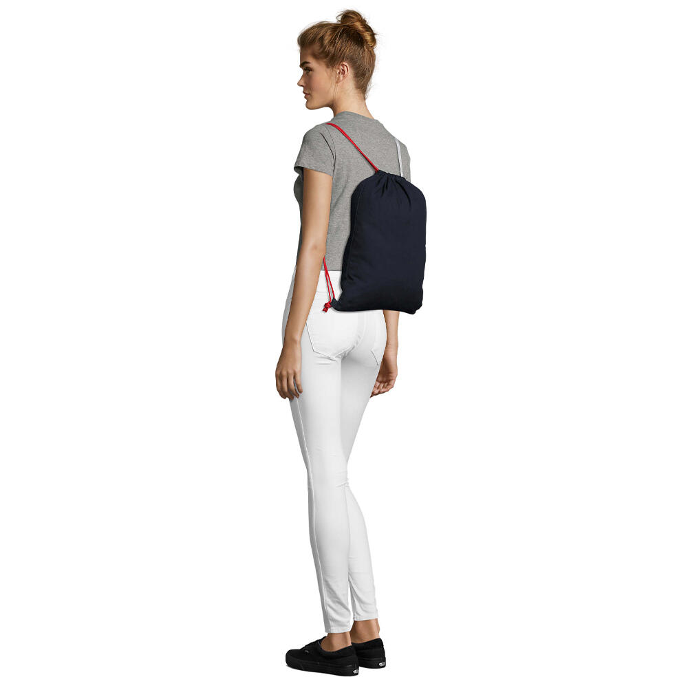 Marceau Drawstring Bag (French Navy)