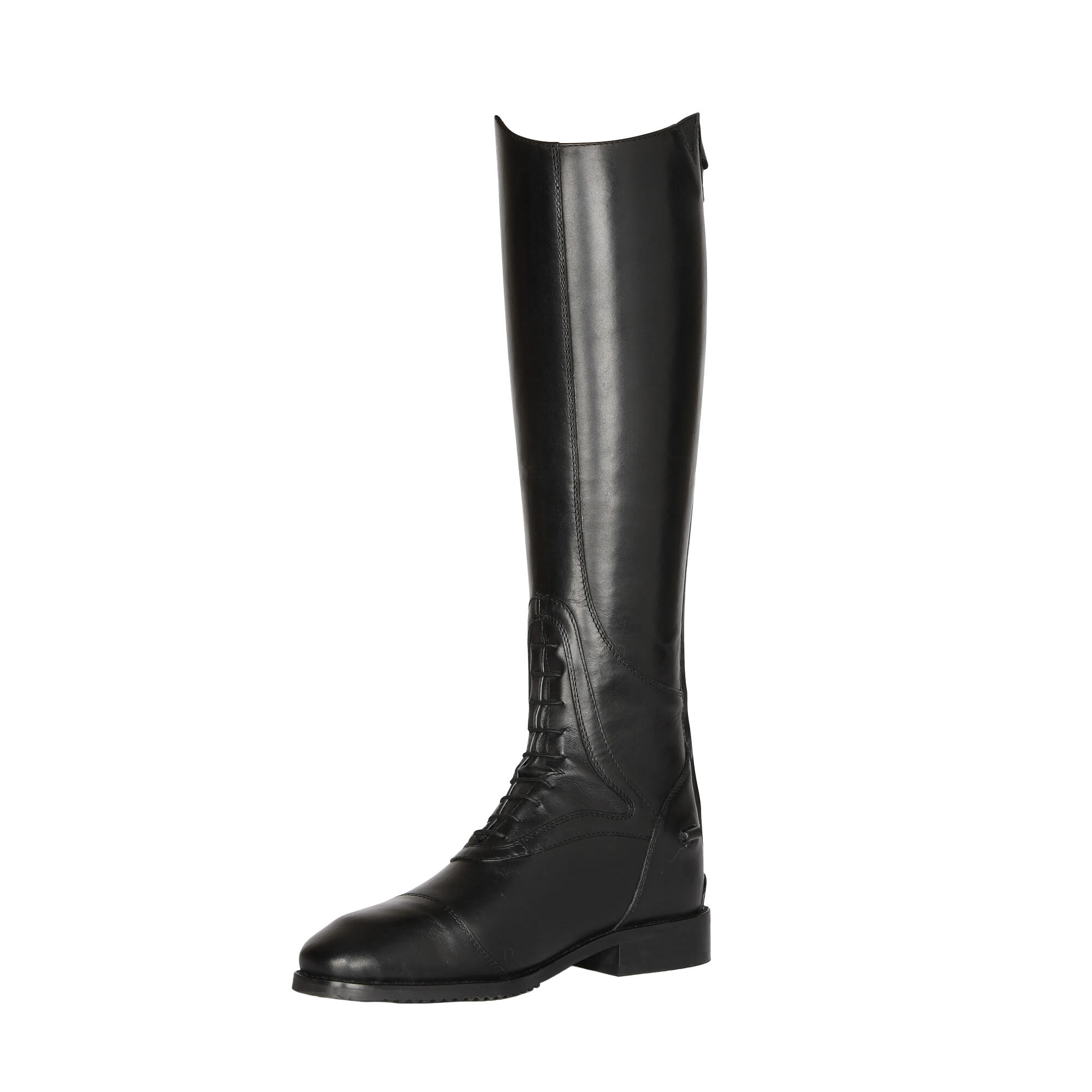 Unisex Adult Tivoli Leather Long Riding Boots (Black) 4/4