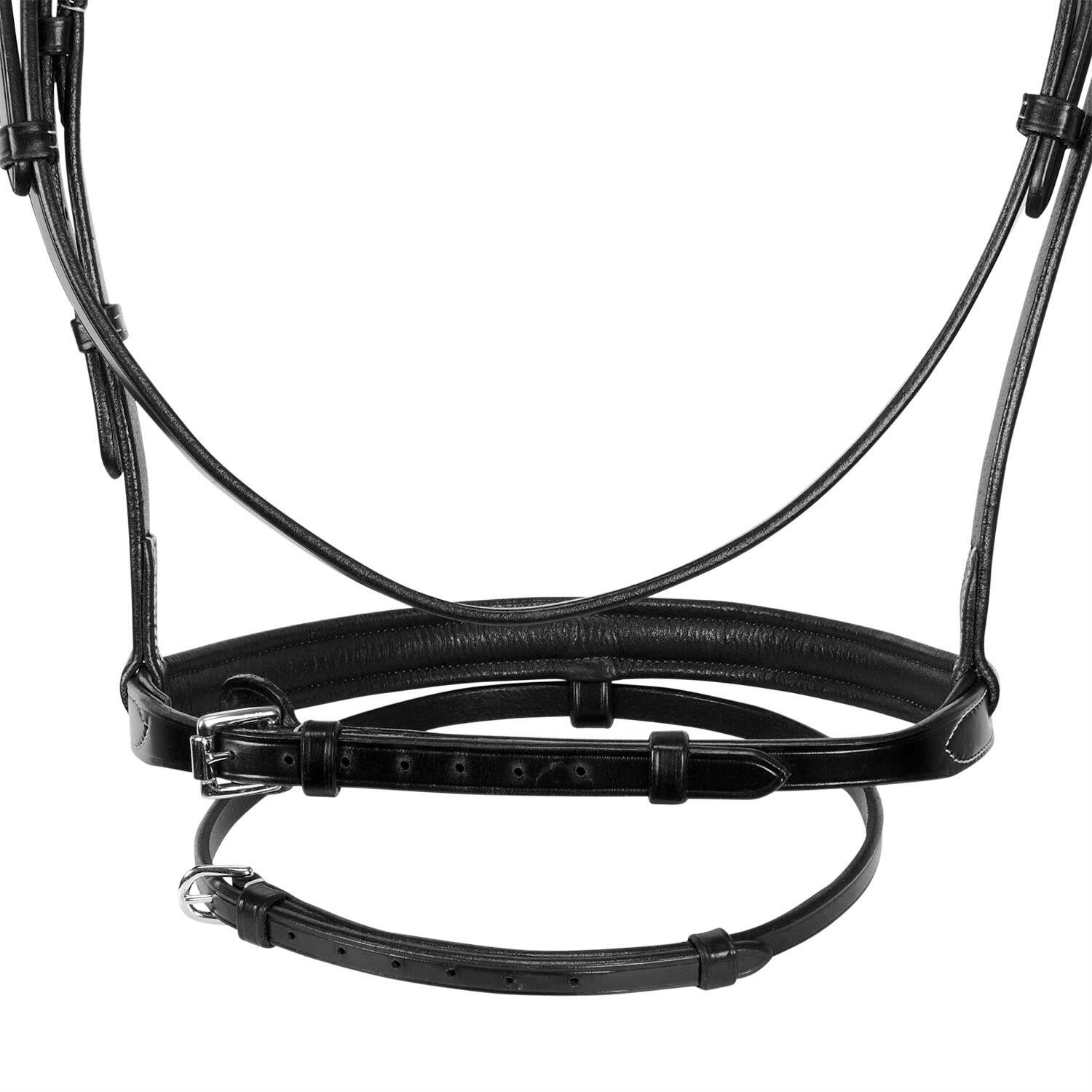 Bridons équitation pour cheval anglais en cuir Equestro 7/7