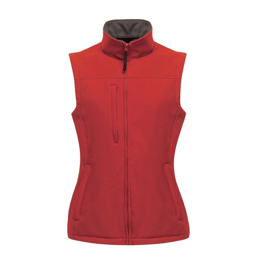 Womens/Ladies Flux Softshell Bodywarmer / Sleeveless Jacket (Water Repellent &