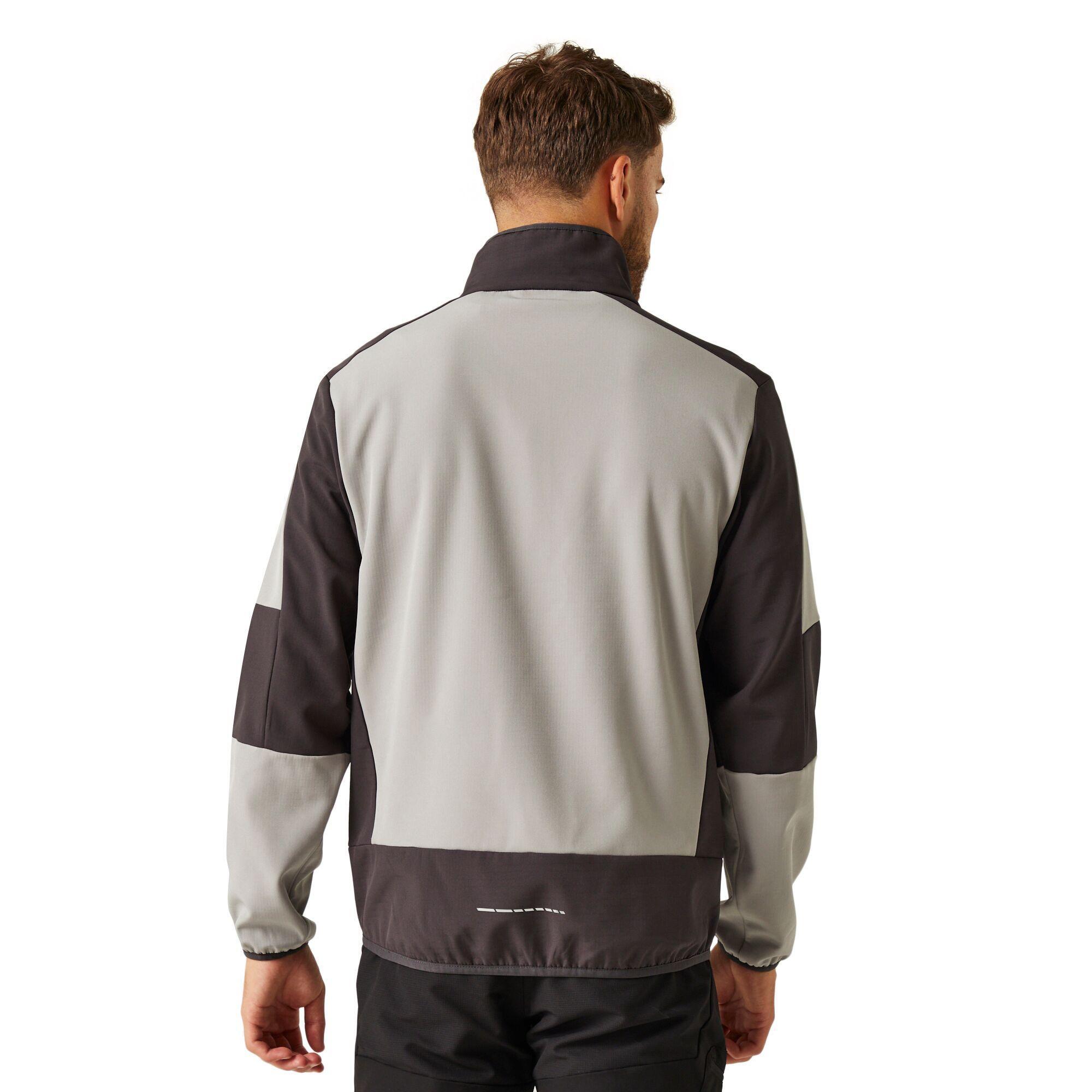 Veste Softshell EVOLVE Adulte (Gris / Cendre) 4/5