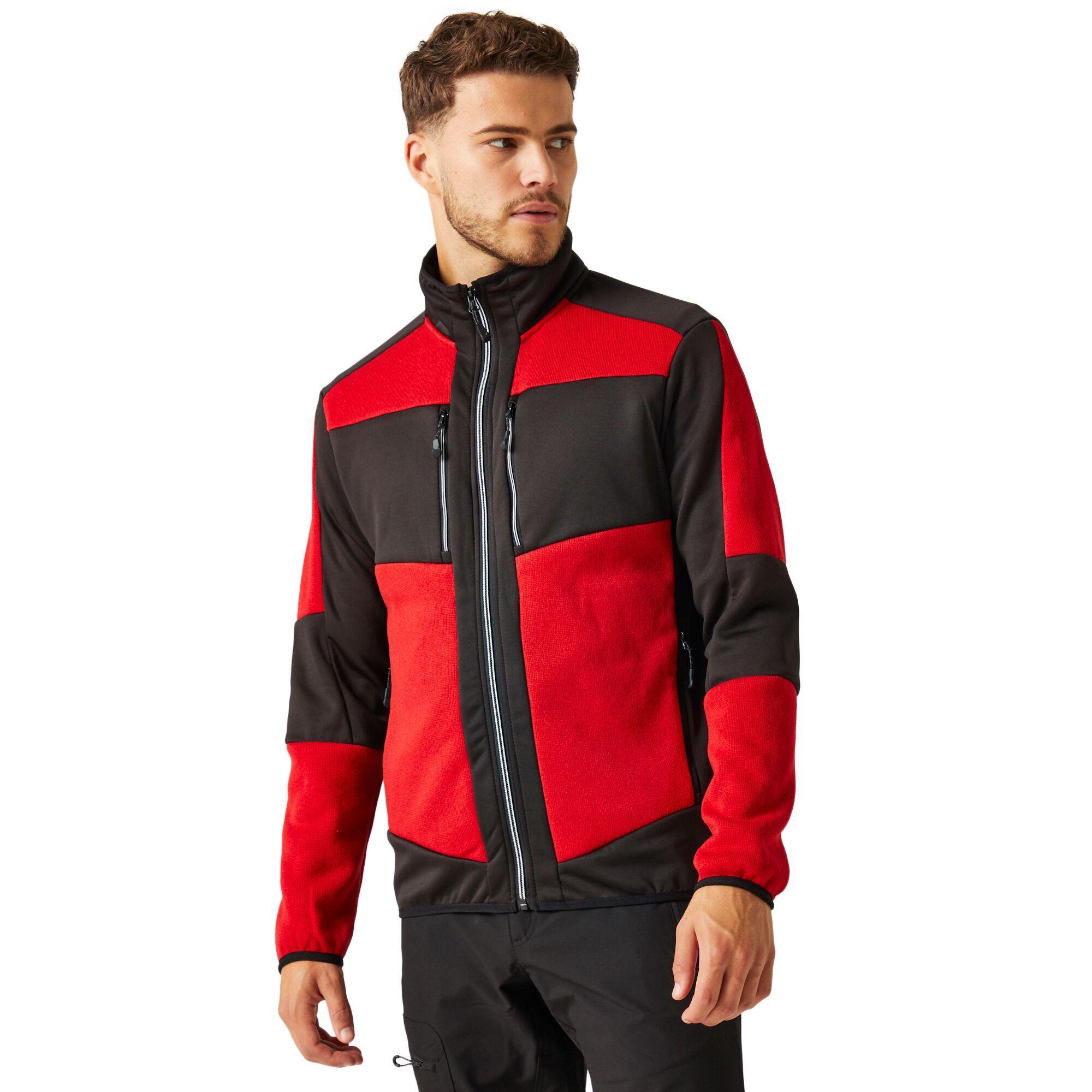 EVolve Midlayer Elasticizzata Adulto Unisex Regatta E-Volve Rosso Classico Nero 3/4