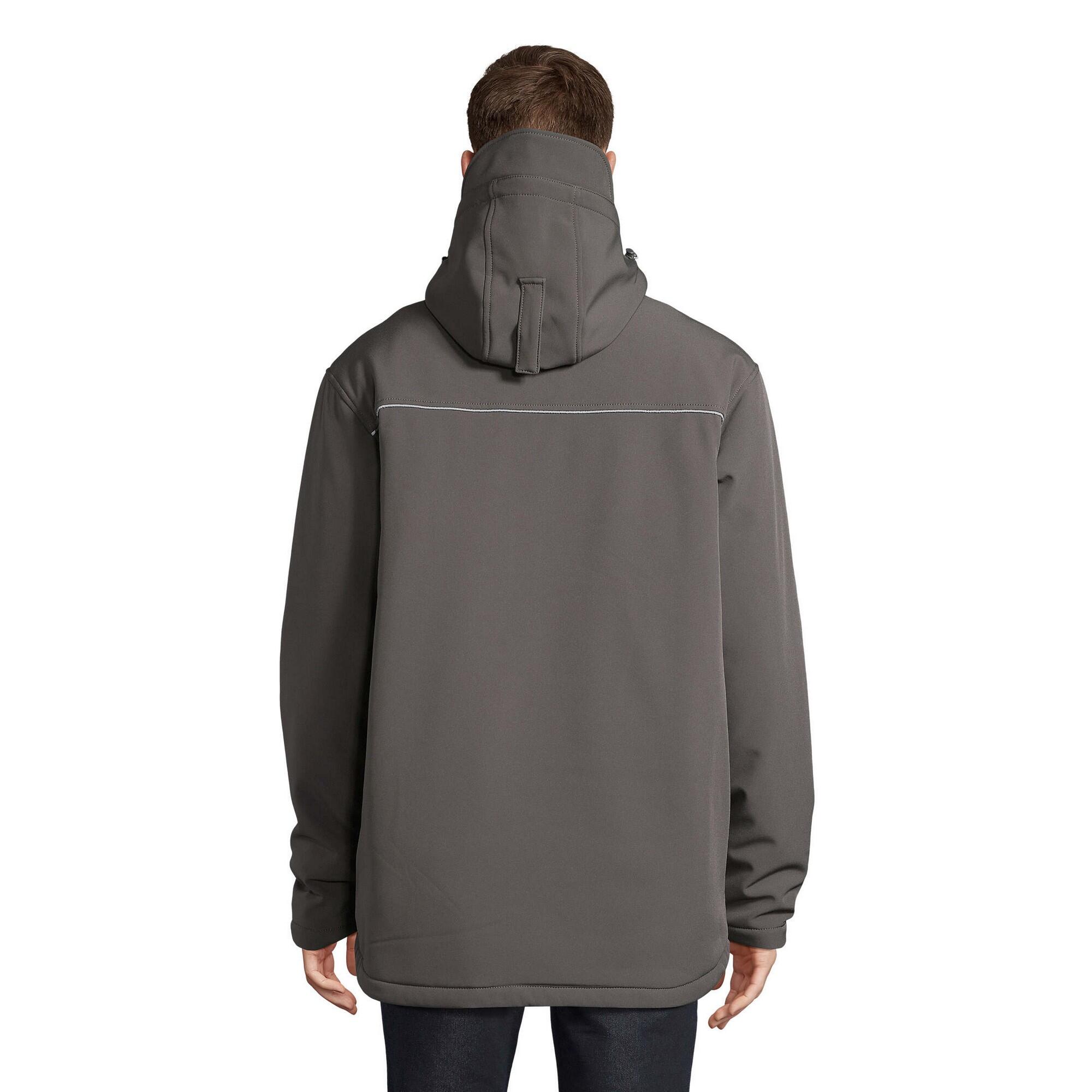 Veste Softshell ROCK Homme (Gris Charbon) 2/4