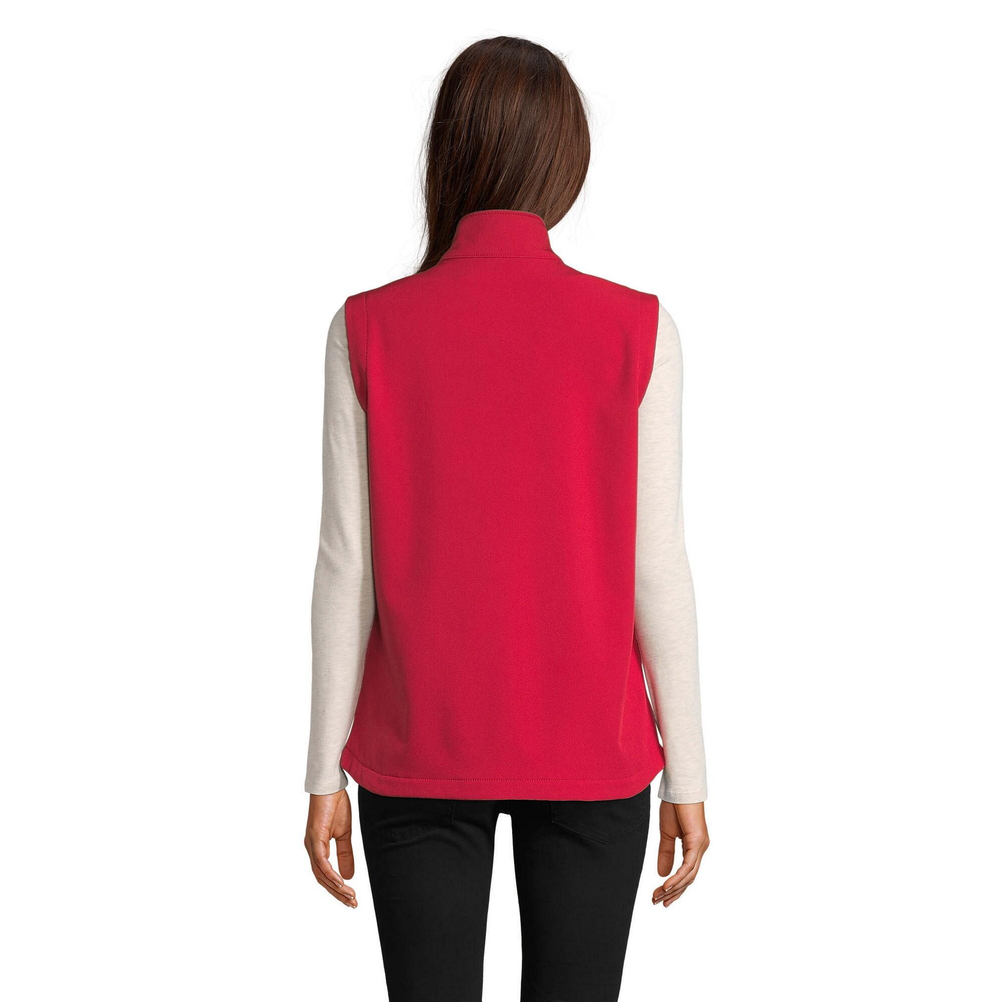 Veste Sans Manches RACE Femme (Rouge) 2/3