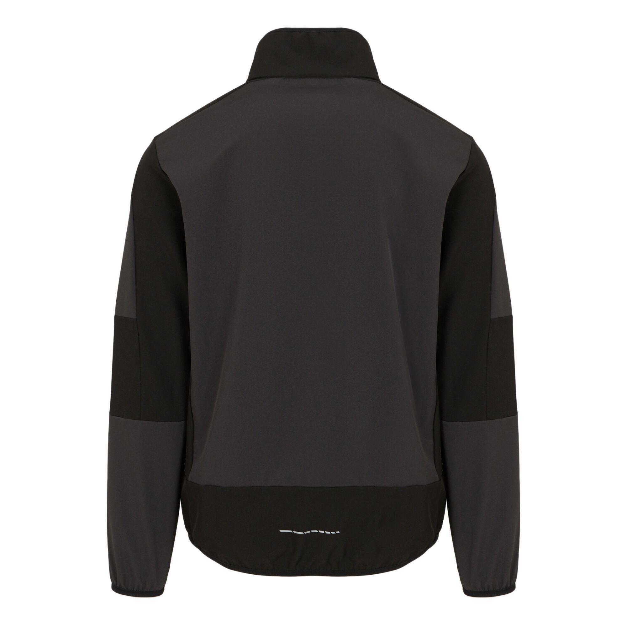 Veste Softshell EVOLVE Adulte (Cendre / Noir) 2/5