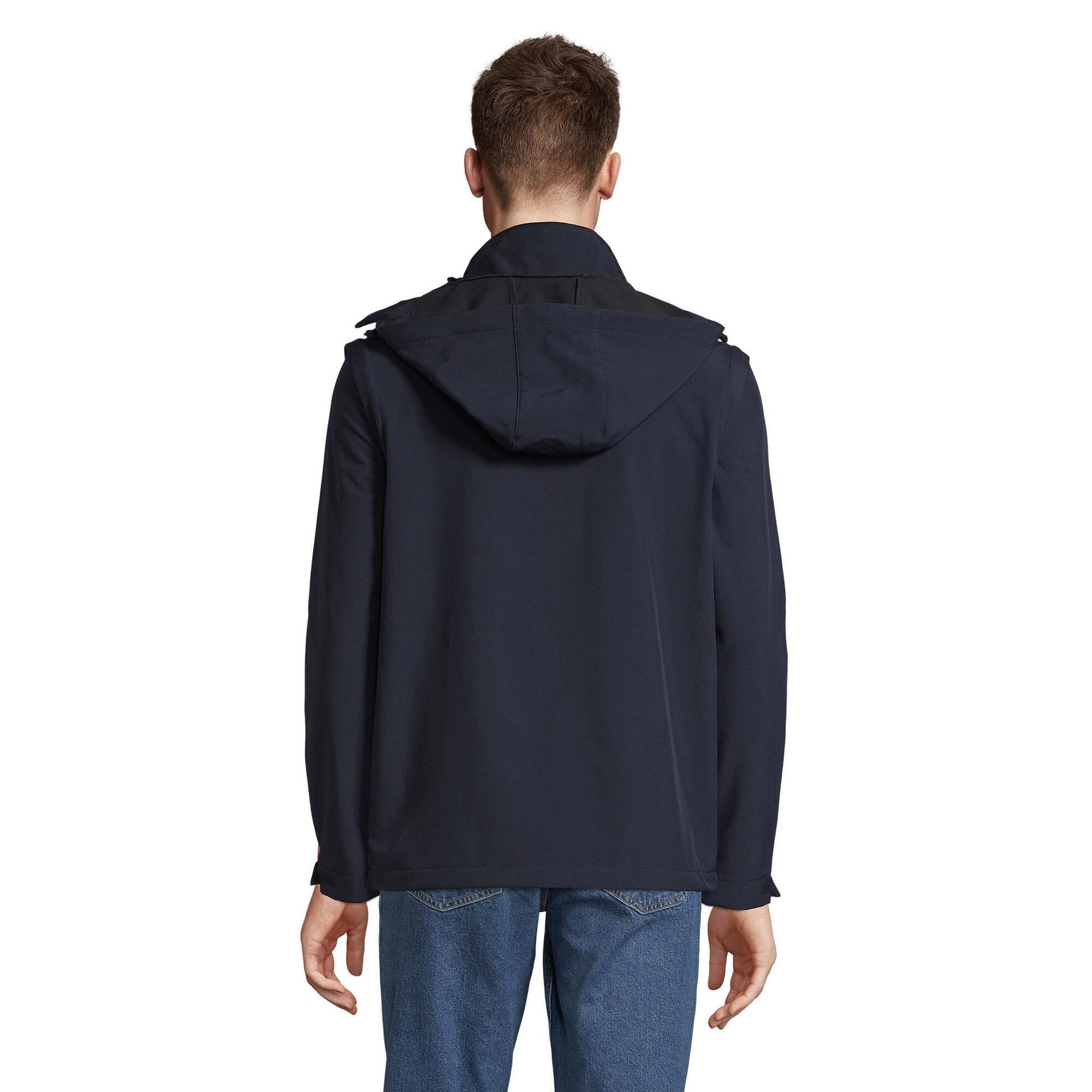 Veste Softshell FALCON Adulte (Bleu Marine) 2/3