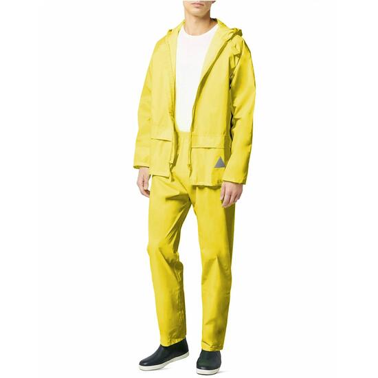 Veste Et Pantalon De Pluie Homme (Jaune Néon)