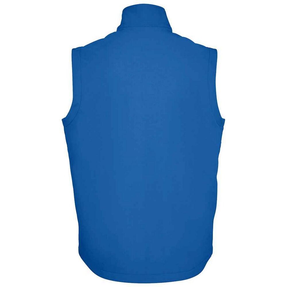 Unisex Race Softshell Gilet voor volwassenen (Koningsblauw) 2/4