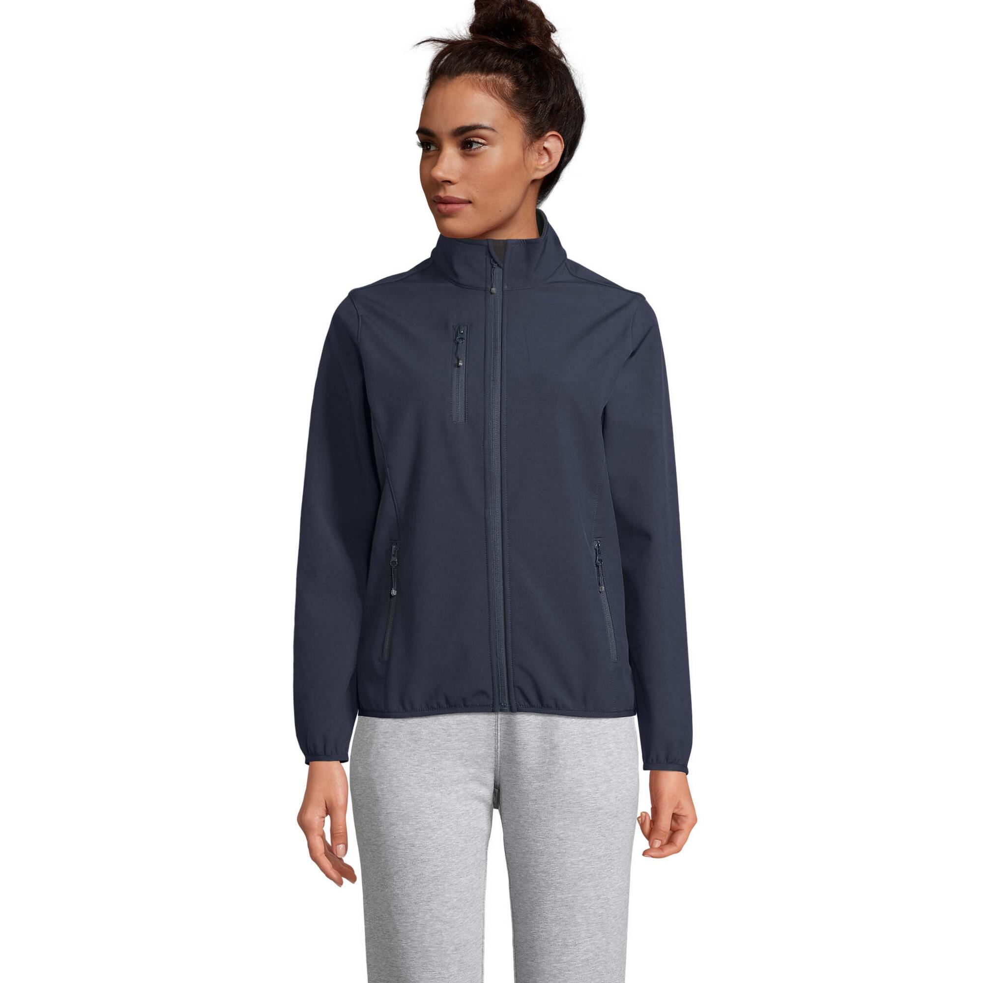 Jacheta Soft Shell Drumeții În Natură SOLS Falcon Zipped Femei