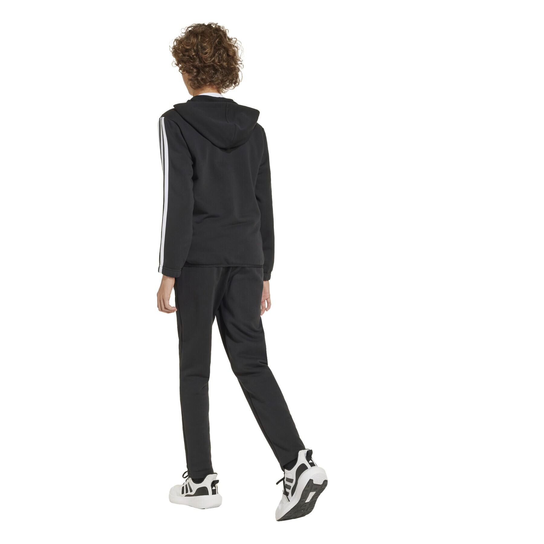 Tuta ragazzo adidas essentials - nero 3/6