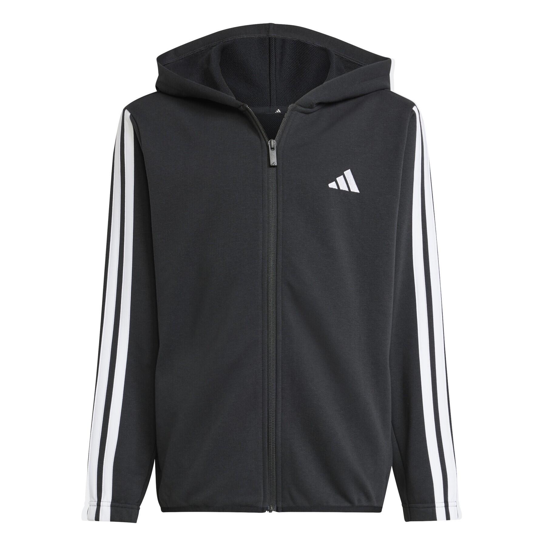 Tuta ragazzo adidas essentials - nero 5/6