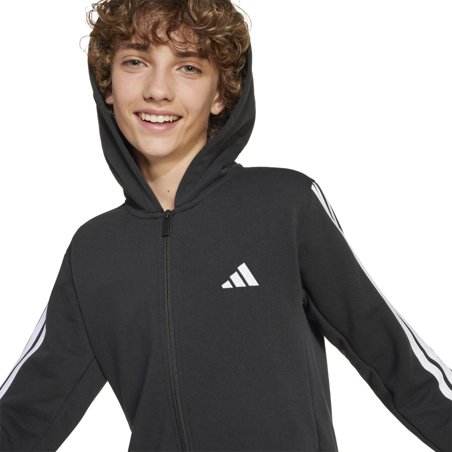 Tuta ragazzo adidas essentials - nero 4/6