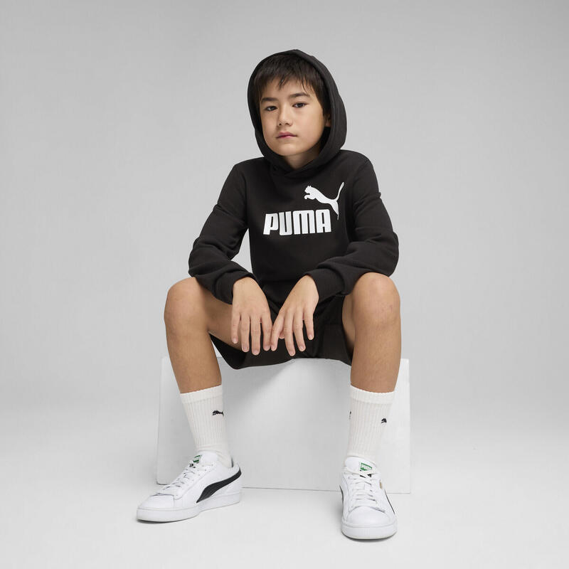 Dětský běh rukáv ESS No. 1 Logo Hoodie PUMA Black