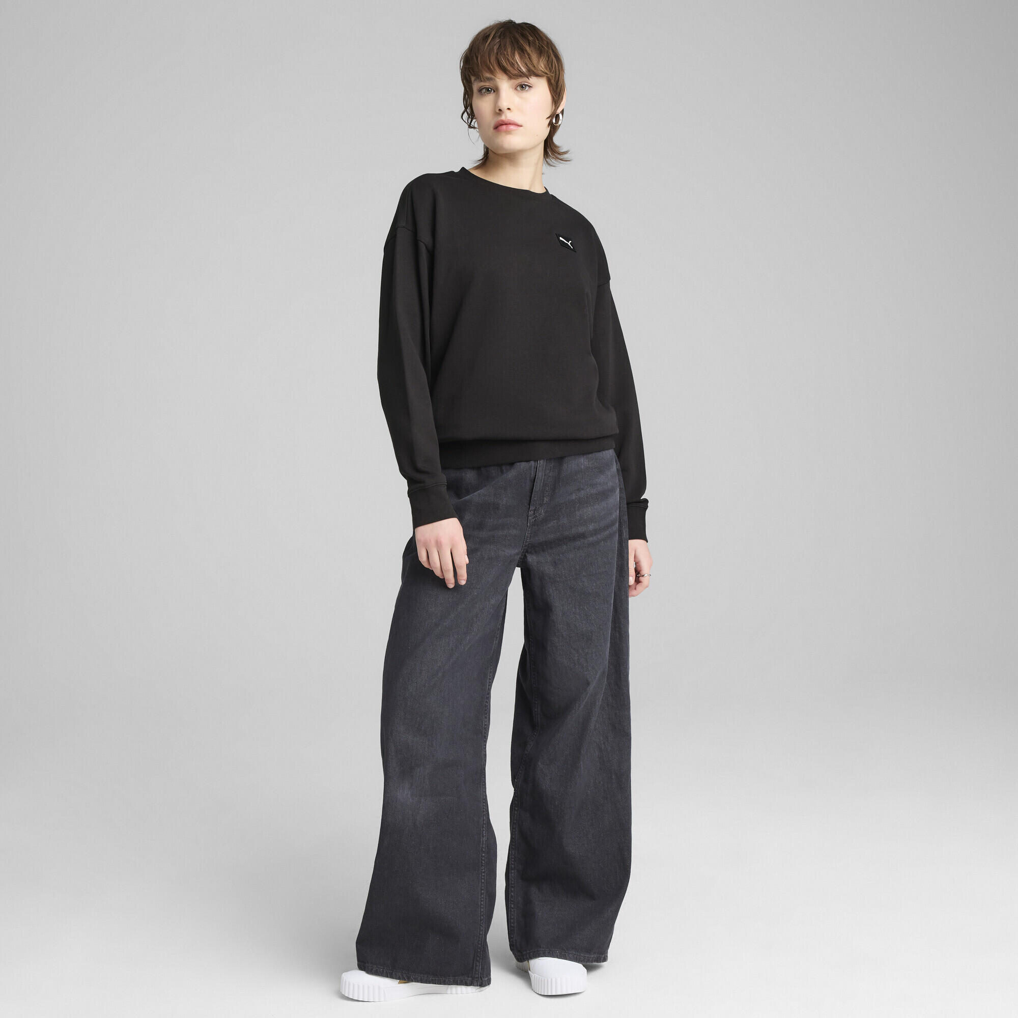 ESS ELEVATED comfortabele top met ronde hals voor dames PUMA Black 3/7