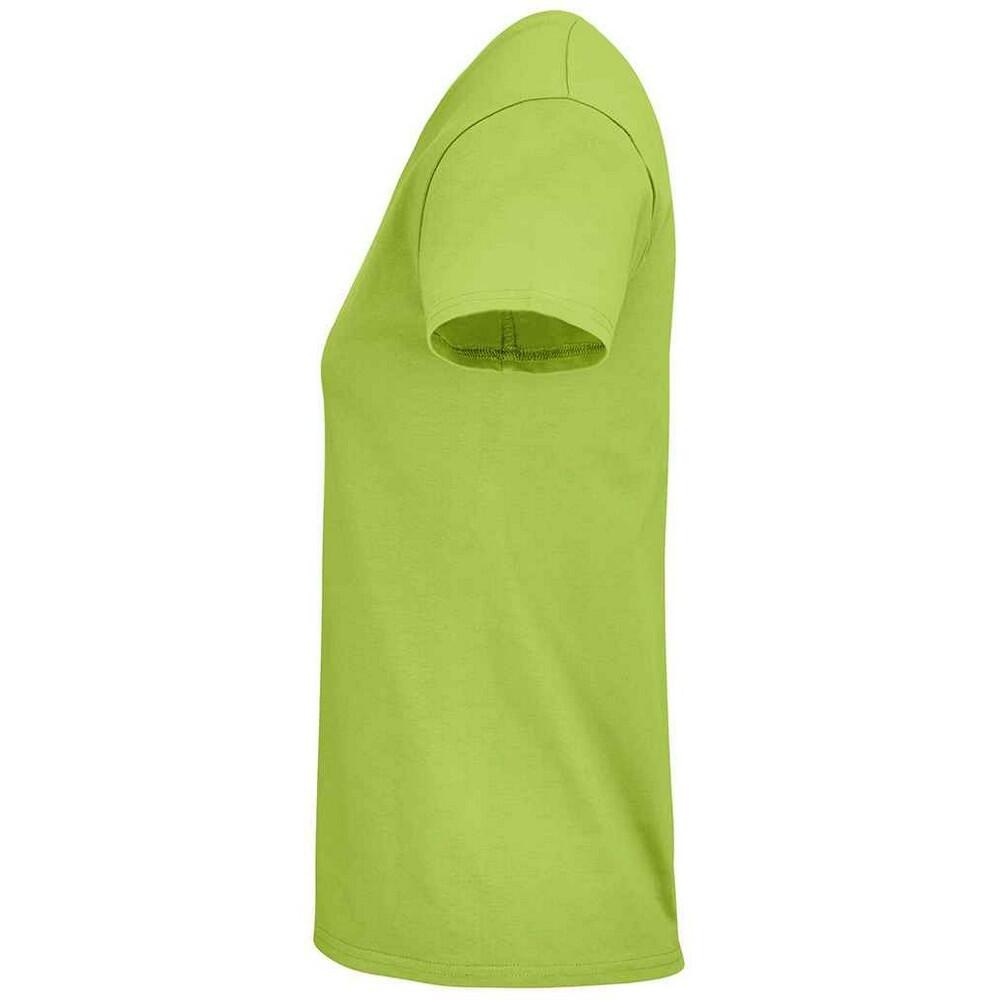 Tshirt CRUSADER Femme (Vert Pomme) 3/4