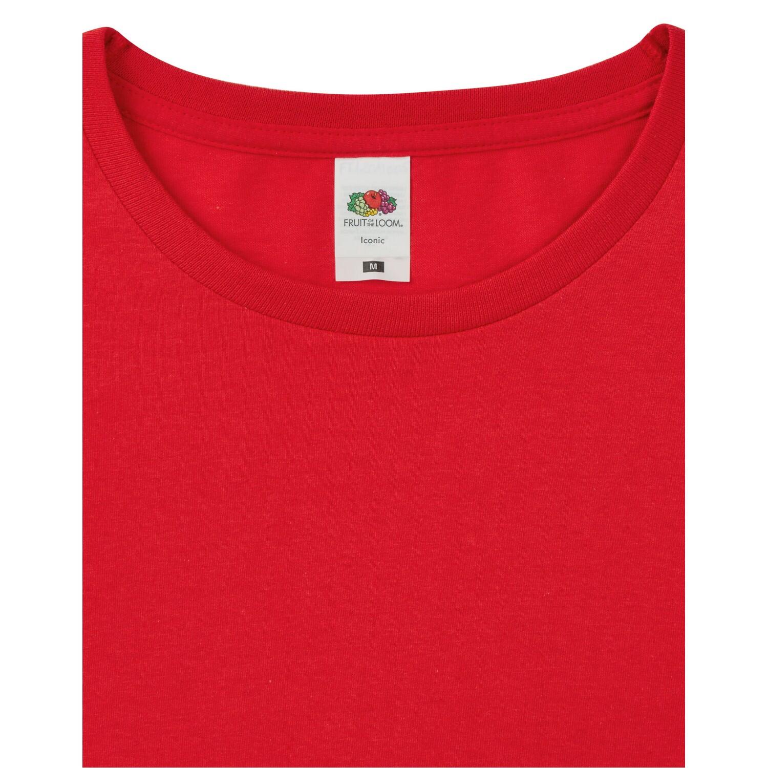 Tshirt ICONIC Adulte (Rouge) 3/3