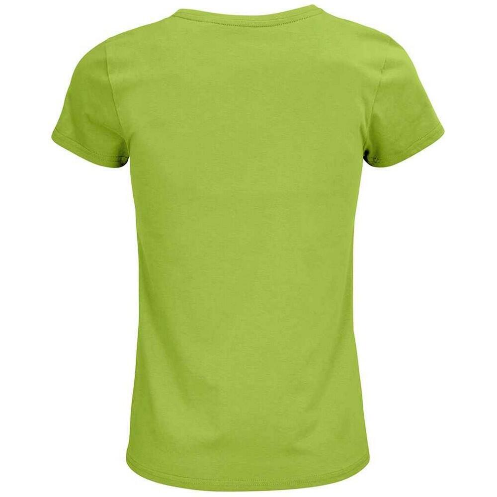 Tshirt CRUSADER Femme (Vert Pomme) 2/4