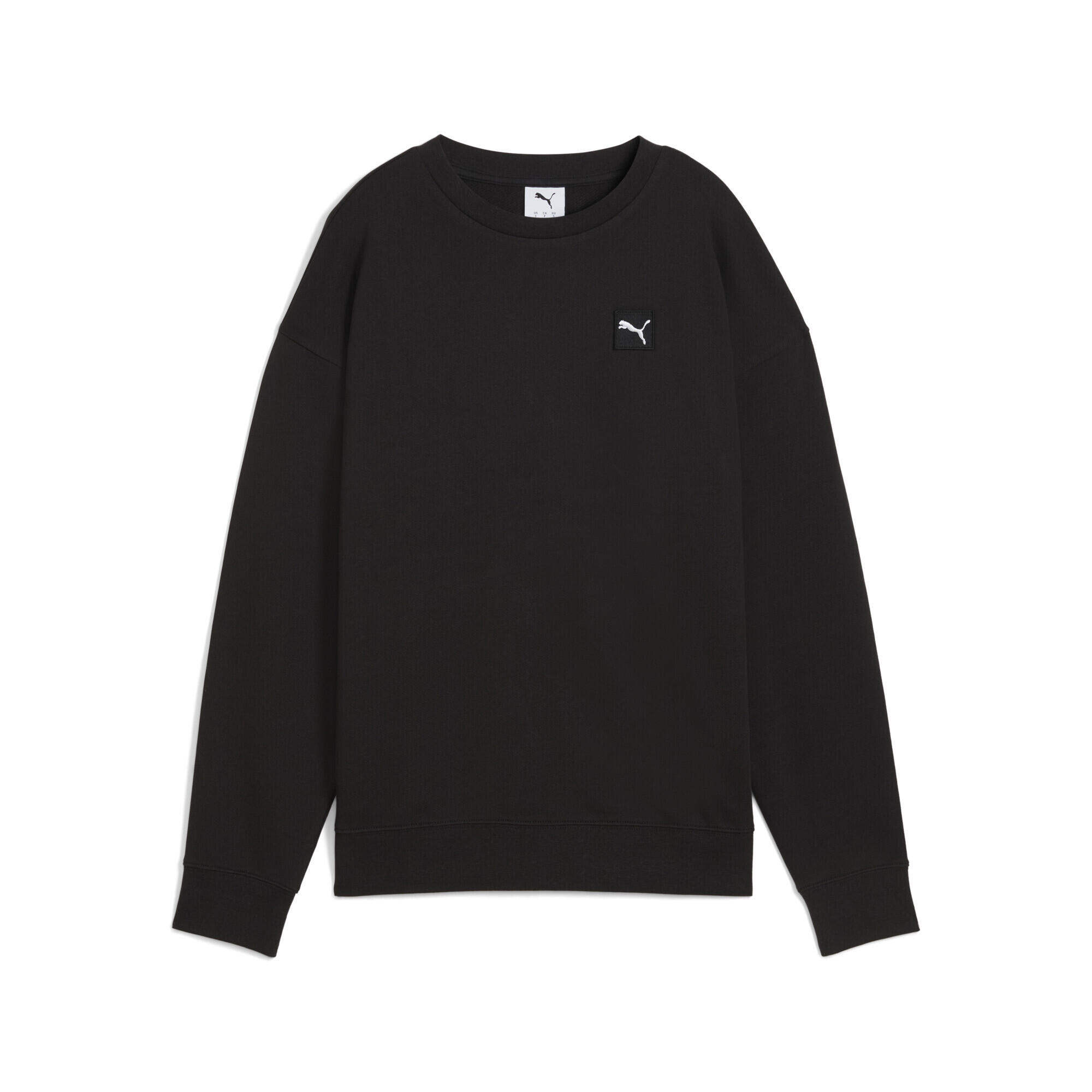 PUMA Manga Para Aumentar Transpiração Mulher Corrida ESS Elevated Bequemer Crewneck