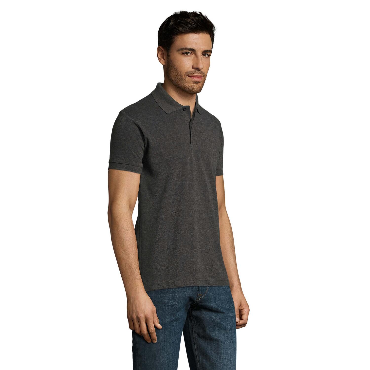 Polo PERFECT Homme (Charbon Chiné) 3/4