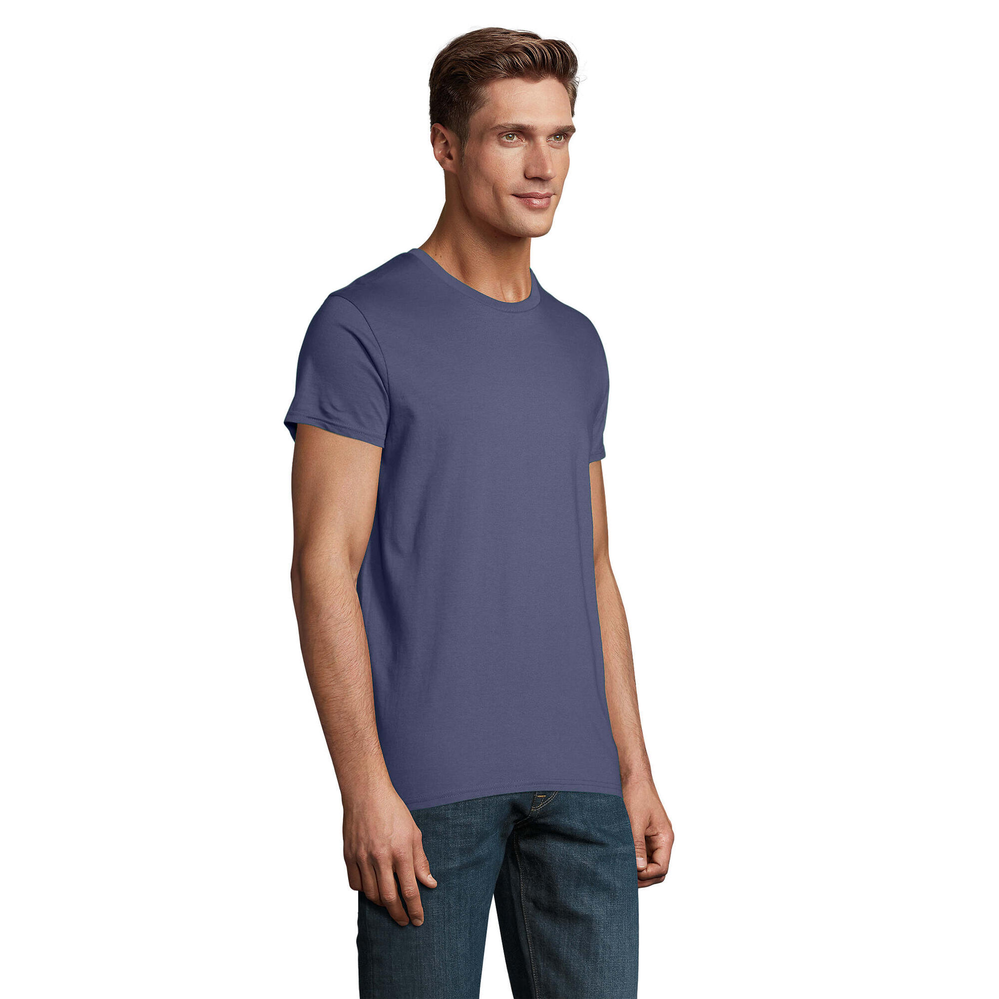 T-Shirt de algodão orgânico Pioneer para homem (Ganga) 3/4