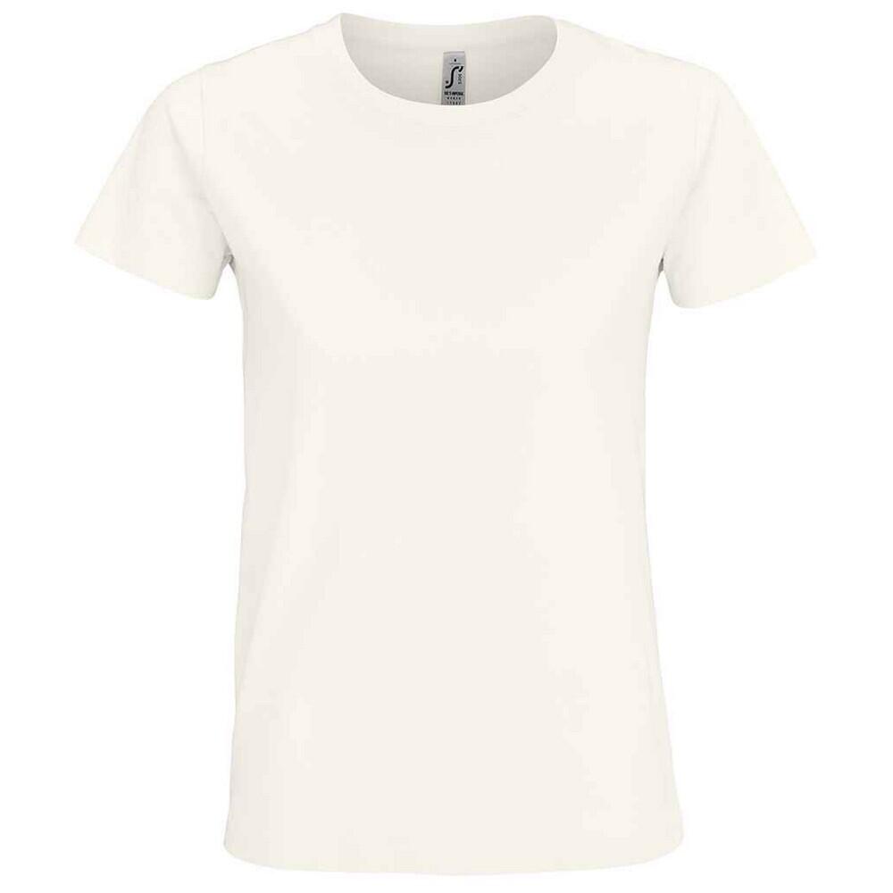 Sol's - Tshirt Imperial Femme (blanc Cassé) - T-shirt Manches Courtes - Blanc - 52 2xl - Decathlon