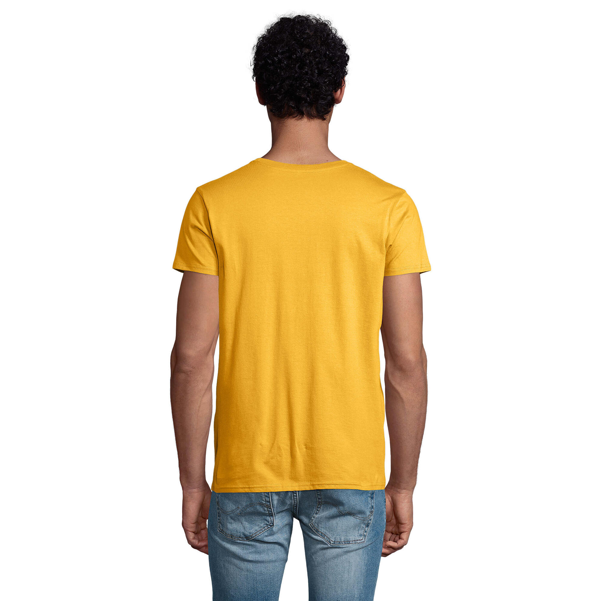 Tshirt PIONEER Homme (Jaune Or) 2/4