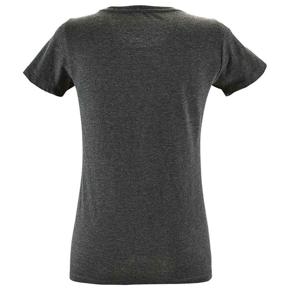 Tshirt REGENT Femme (Charbon Chiné) 2/3
