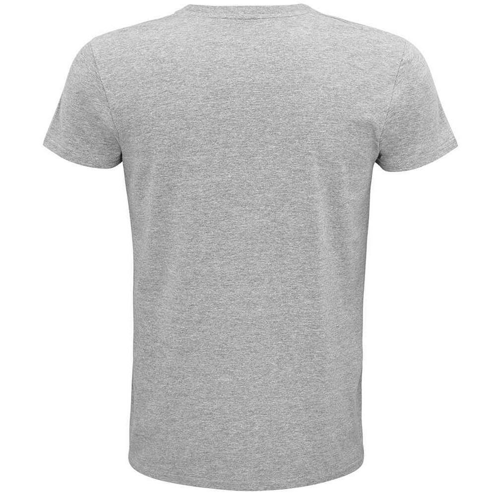 Camiseta Crusader de Mezcla para Hombre Gris Jaspeado 2/3