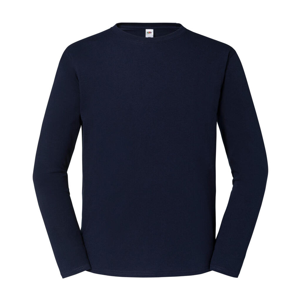 Unisex Adult Iconic 195 LongSleeved TShirt (Deep Navy)