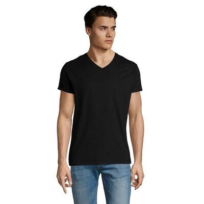 Heren imperial v hals tshirt (franse marine)