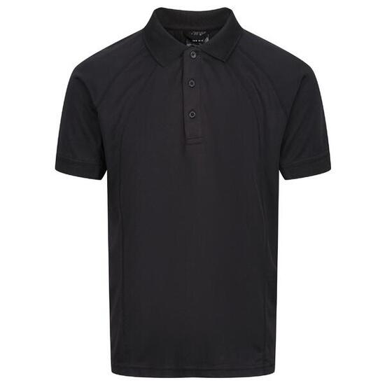 Hardwear Coolweave Polo A Manica Corta Uomo Regatta Nero