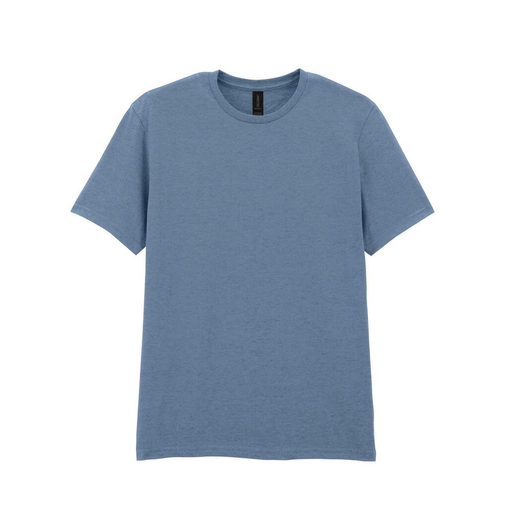 Unisex Adult Softstyle Plain Cotton TShirt (Stone Blue)
