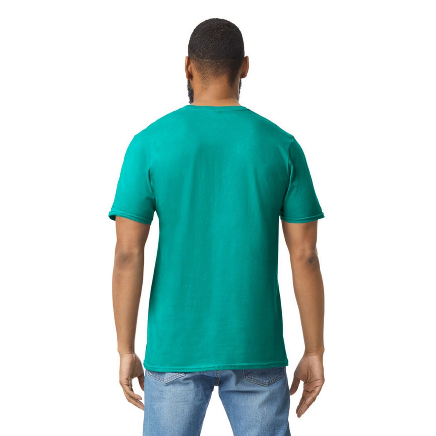 Maglietta Semplice Adulto Unisex Gildan Softstyle Cupola Di Giada 2/3