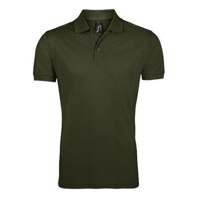 Heren prime poloshirt (wit)