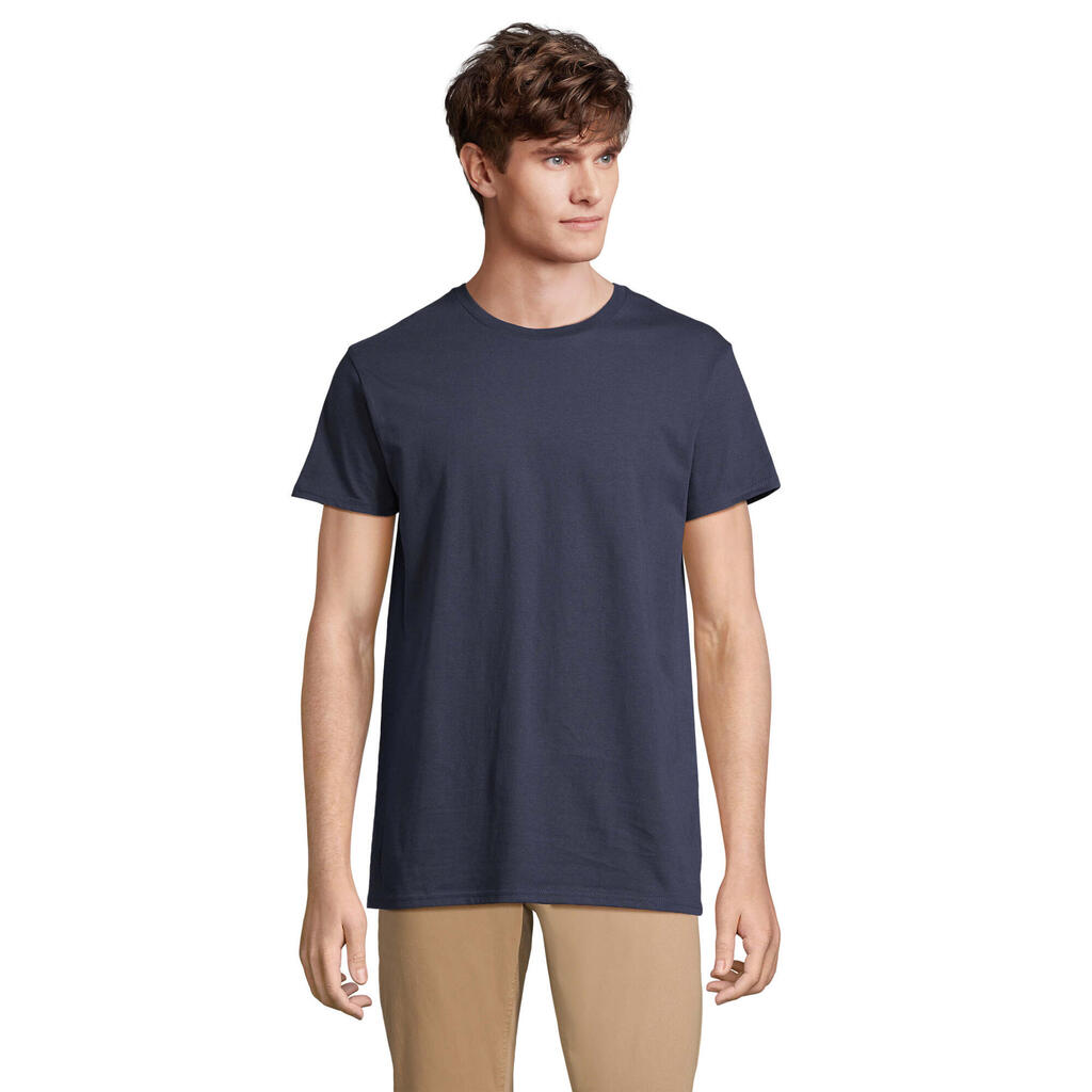 Mens Pioneer Cotton TShirt (French Navy)