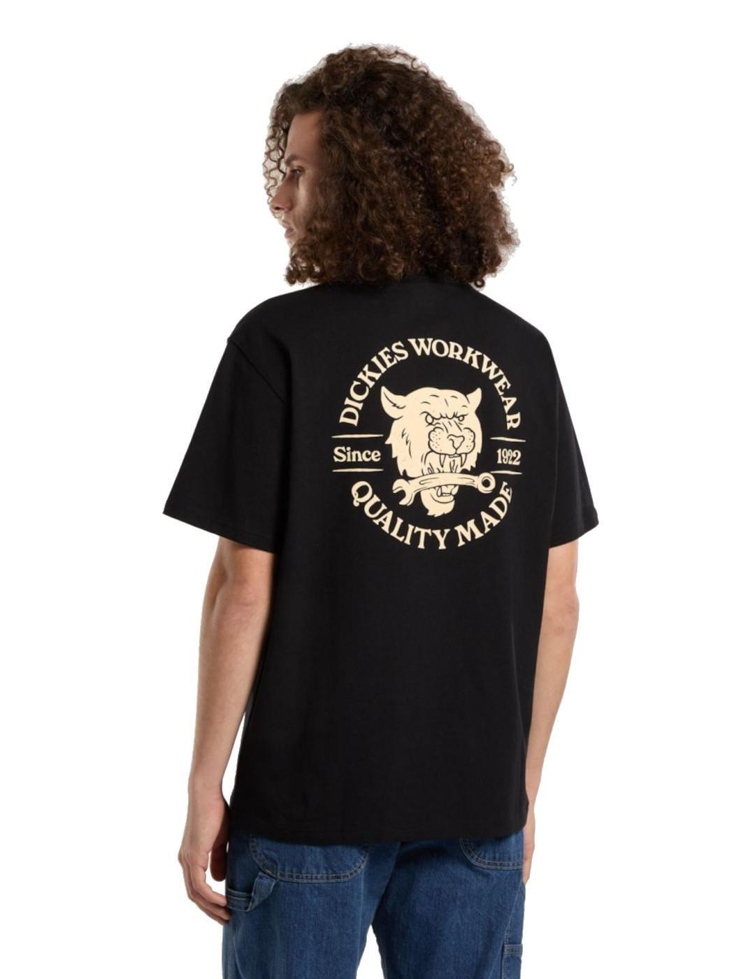 Maglietta da uomo Dickies Wrench nera 5/7