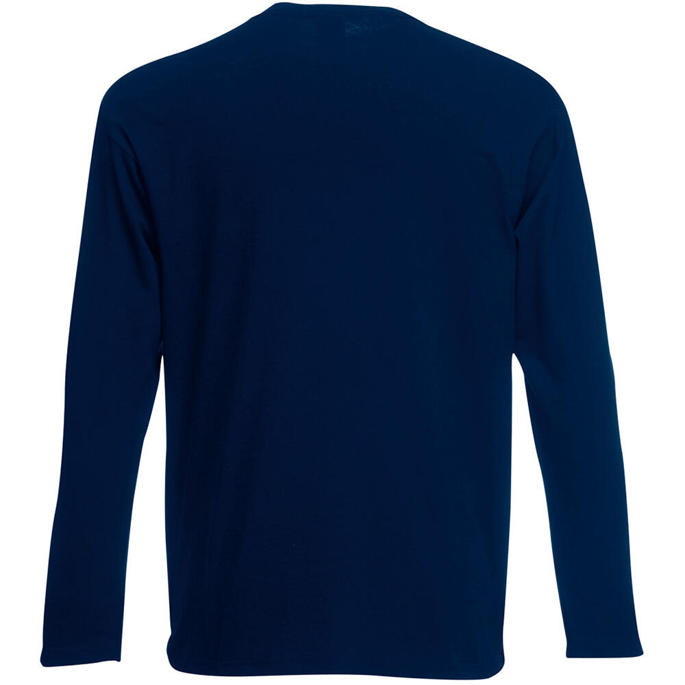 Value Langarm Freizeit TShirt Herren Mitternacht Blau 2/2