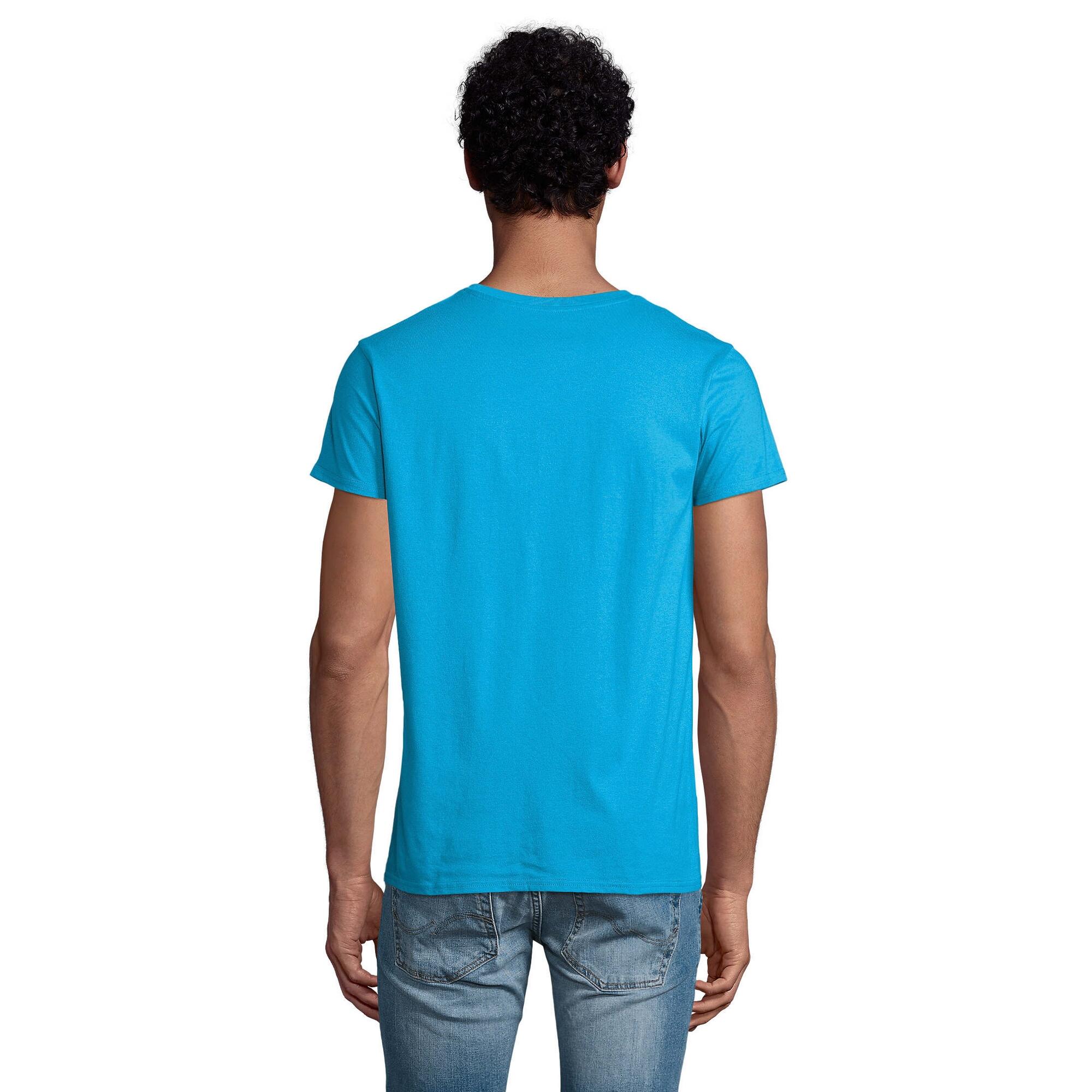 Tshirt CRUSADER Homme (Turquoise Pâle) 2/4