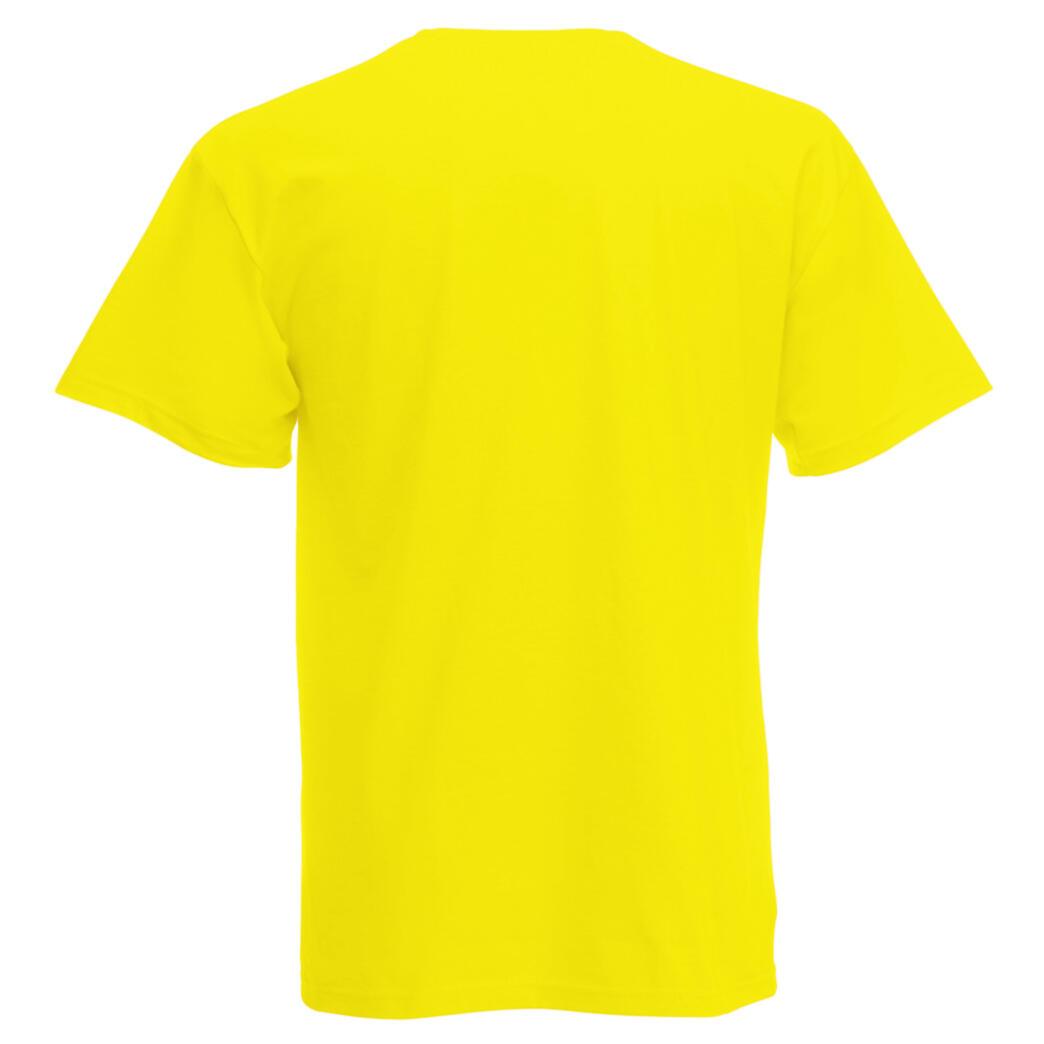 Tshirt À Manches Courtes Homme (Jaune Vif) 2/2