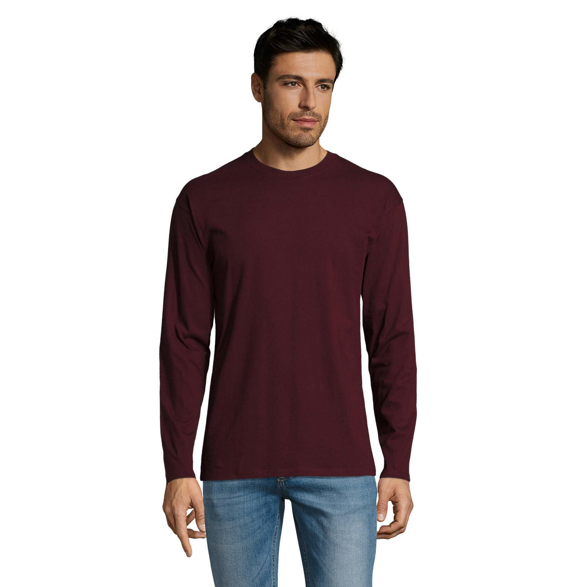 Sol's - Tshirt Monarch Homme (pourpre) - T-shirt Manches Courtes - Multicolore|rouge - S - Decathlon