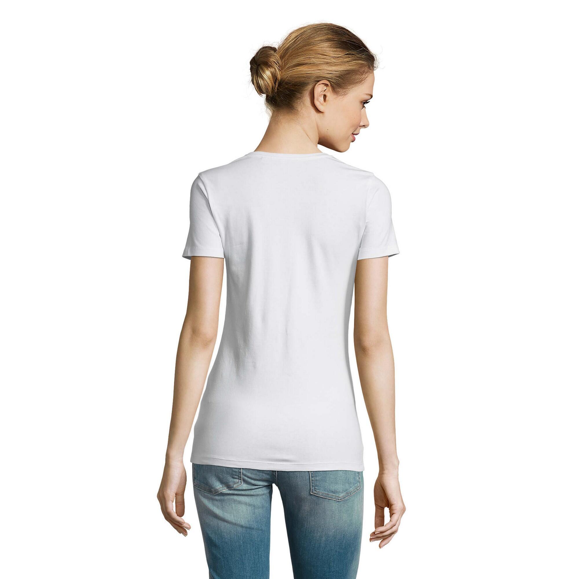 Tshirt MILLENIUM Femme (Blanc) 2/4