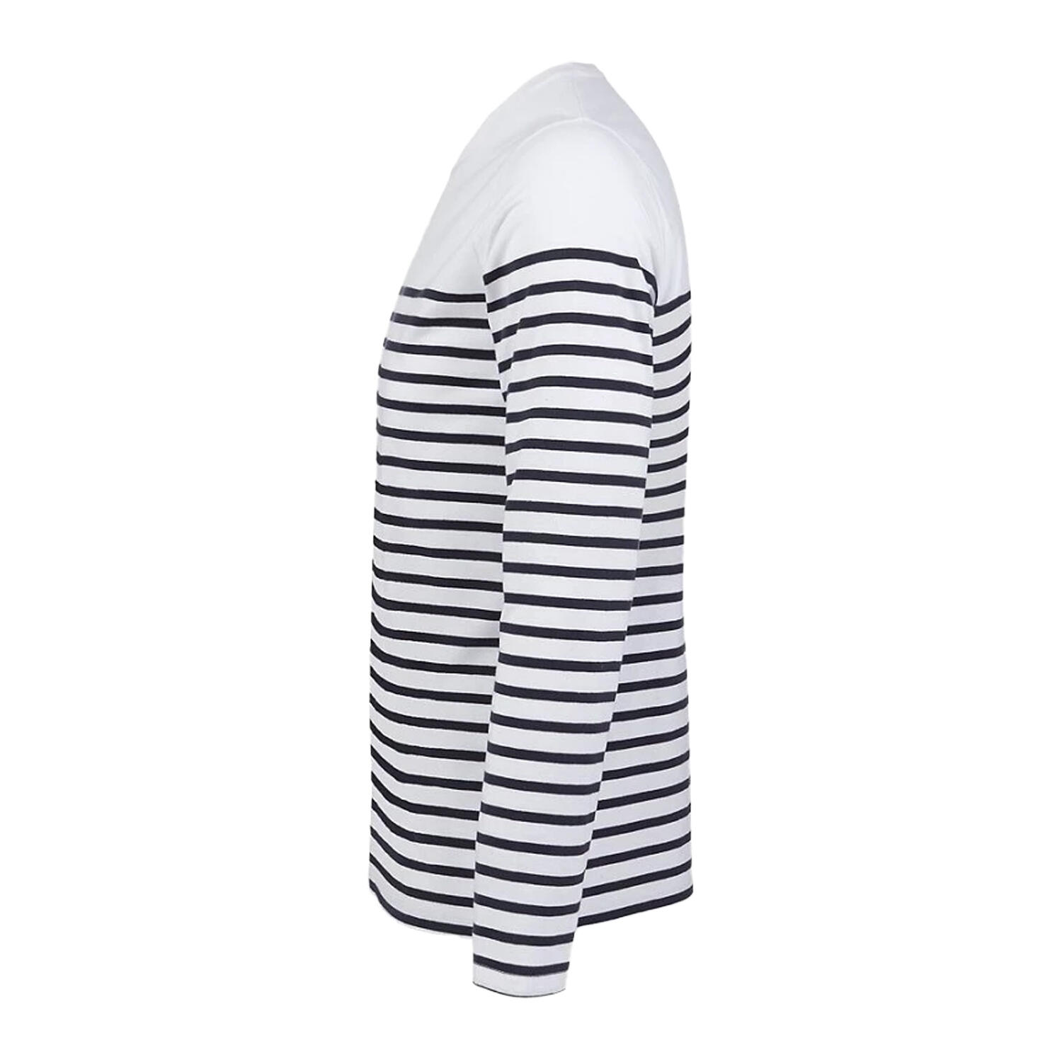 Tshirt MATELOT Homme (Blanc / Bleu Marine) 4/5