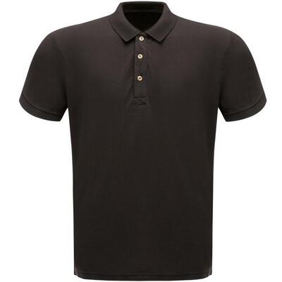 Klassiek heren 65/35 poloshirt met korte mouwen (afdichting grijs)